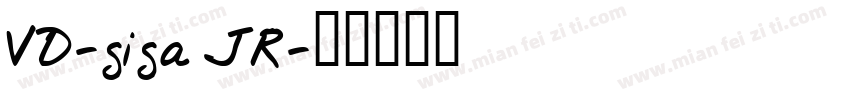 VD-giga JR字体转换